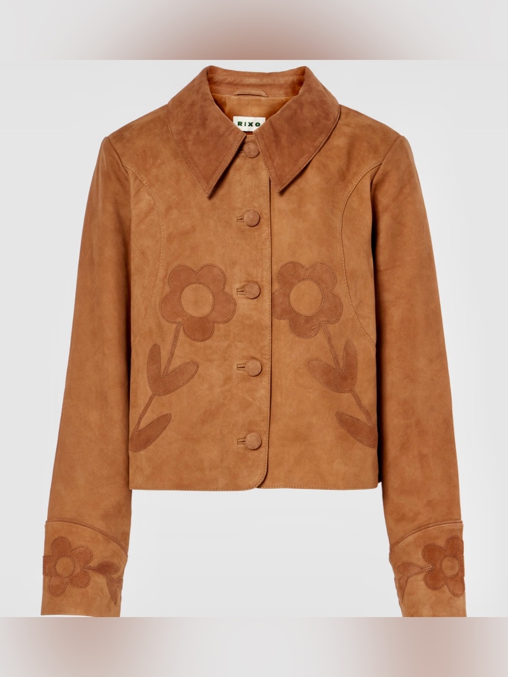 RIXO Dionne Suede Jacket
